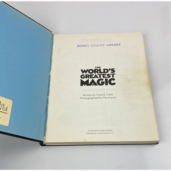 Vtg The Great Book of Magic & The World’s Greatest Magic Illustrated HC Books- 2 - Picture 7 of 12